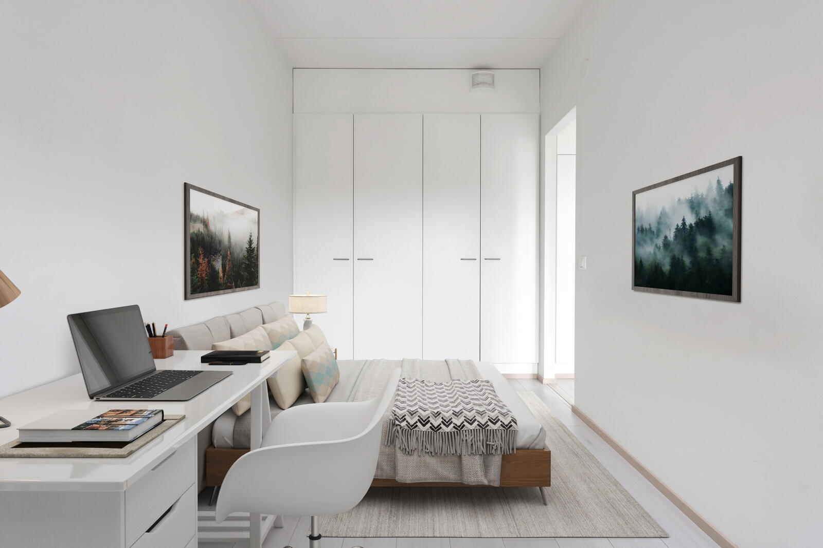 Pääkuva: digistailattu huoneistokuva