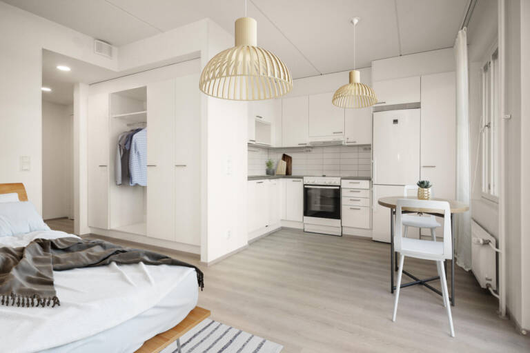 Pääkuva: Digistailattu huoneistokuva