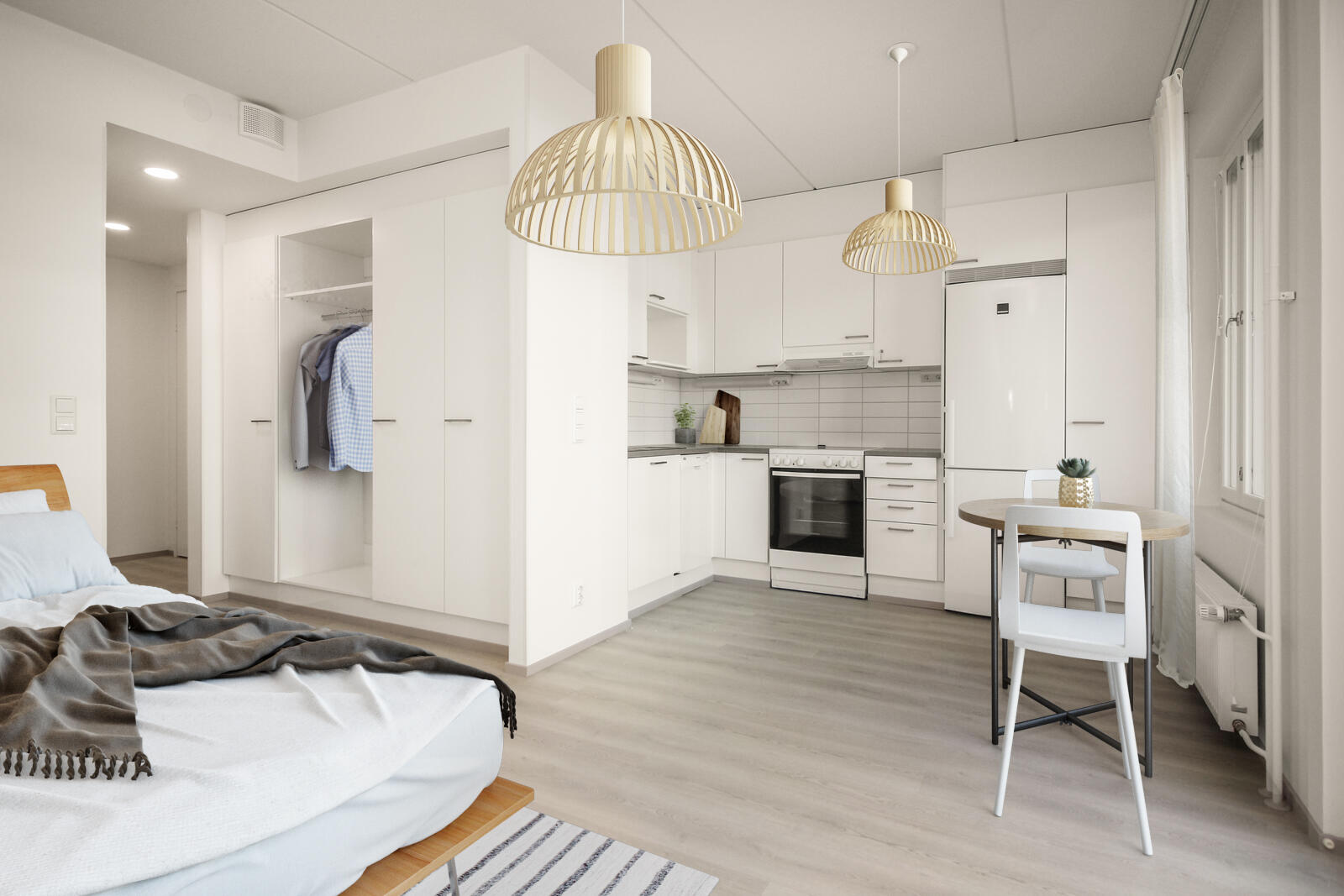 Pääkuva: Digistailattu huoneistokuva