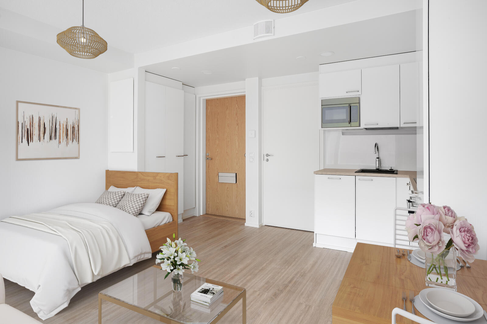 Pääkuva: Digistailattu huoneisto.