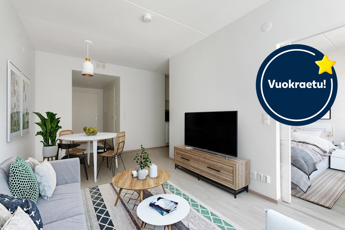 Pääkuva: digistailattu huoneistokuva
