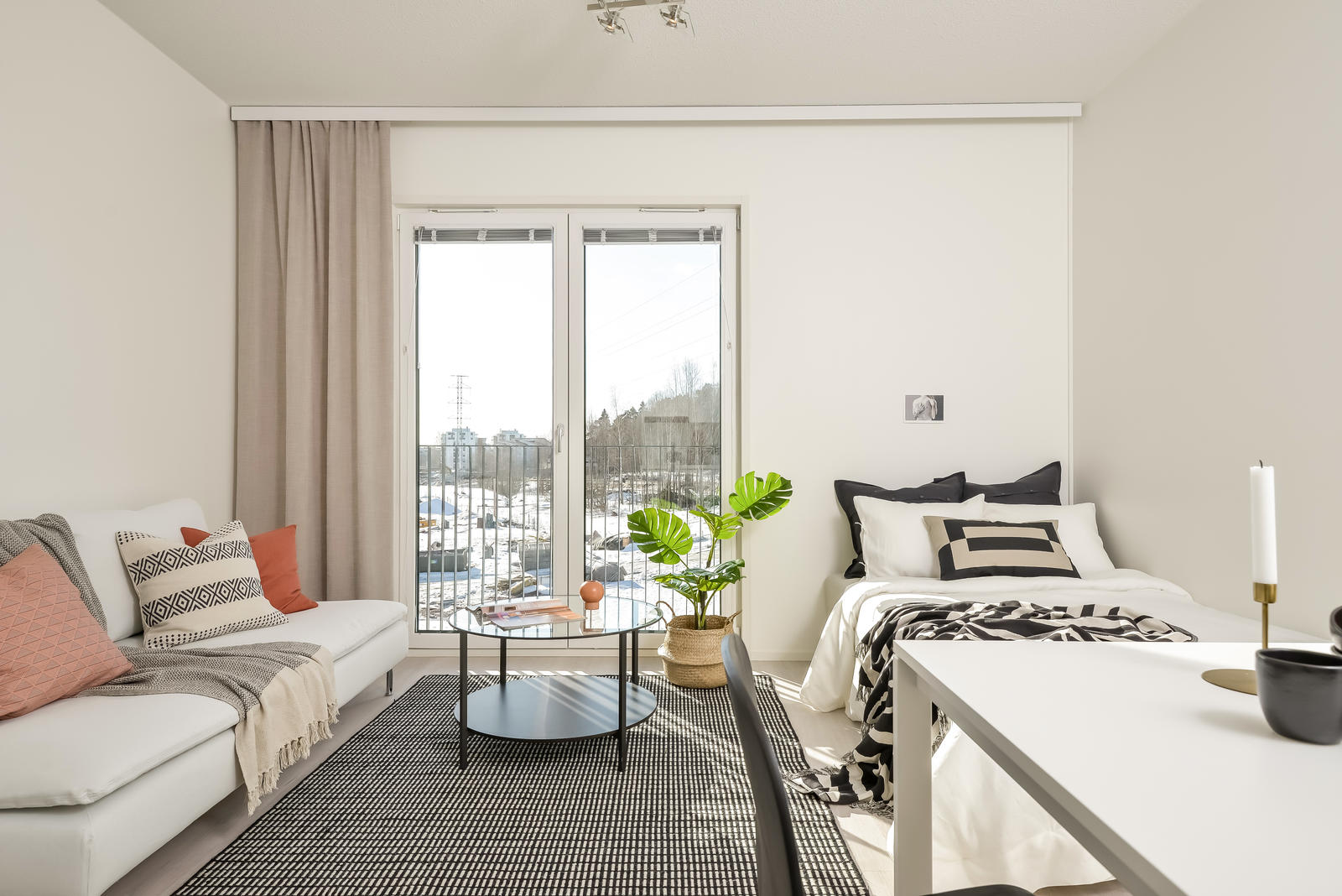 Pääkuva: digistailattu huoneistokuva