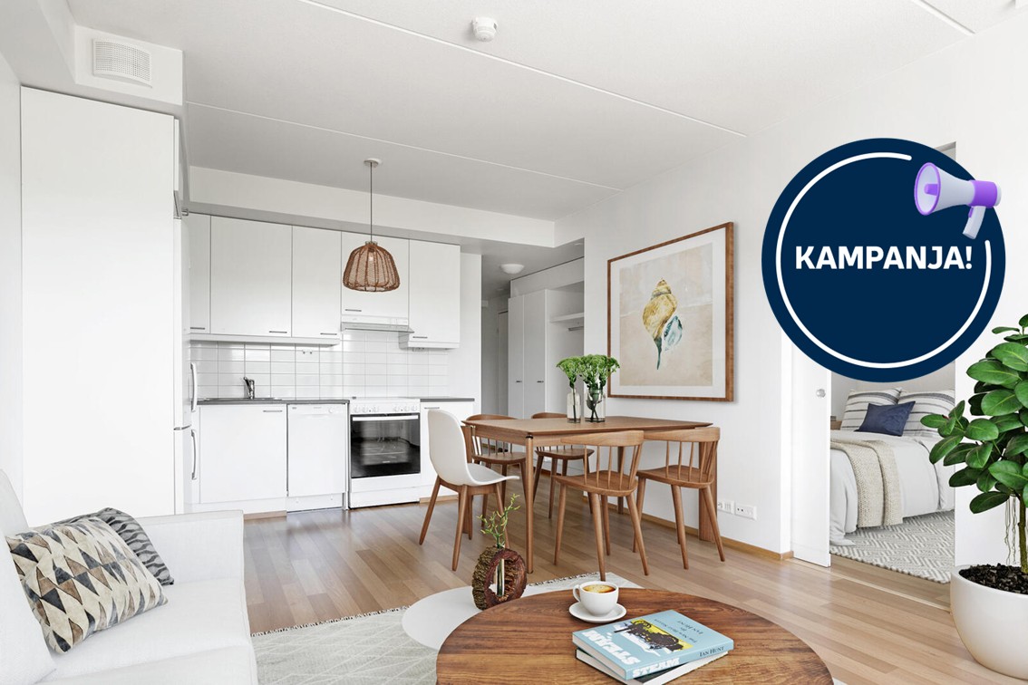 Pääkuva: digistailattu huoneistokuva