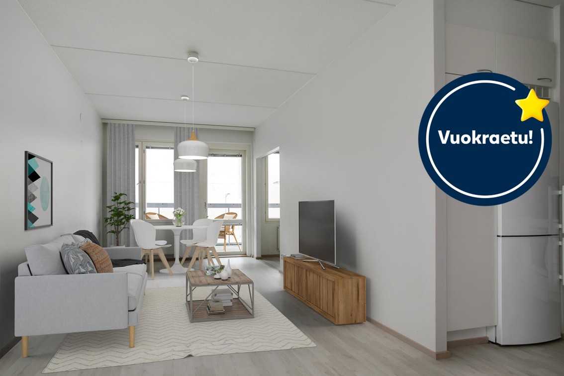 Pääkuva: digistailattu huoneistokuva