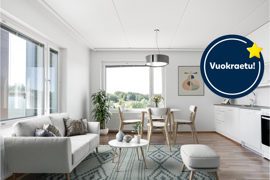 Pääkuva: digistailattu huoneistokuva