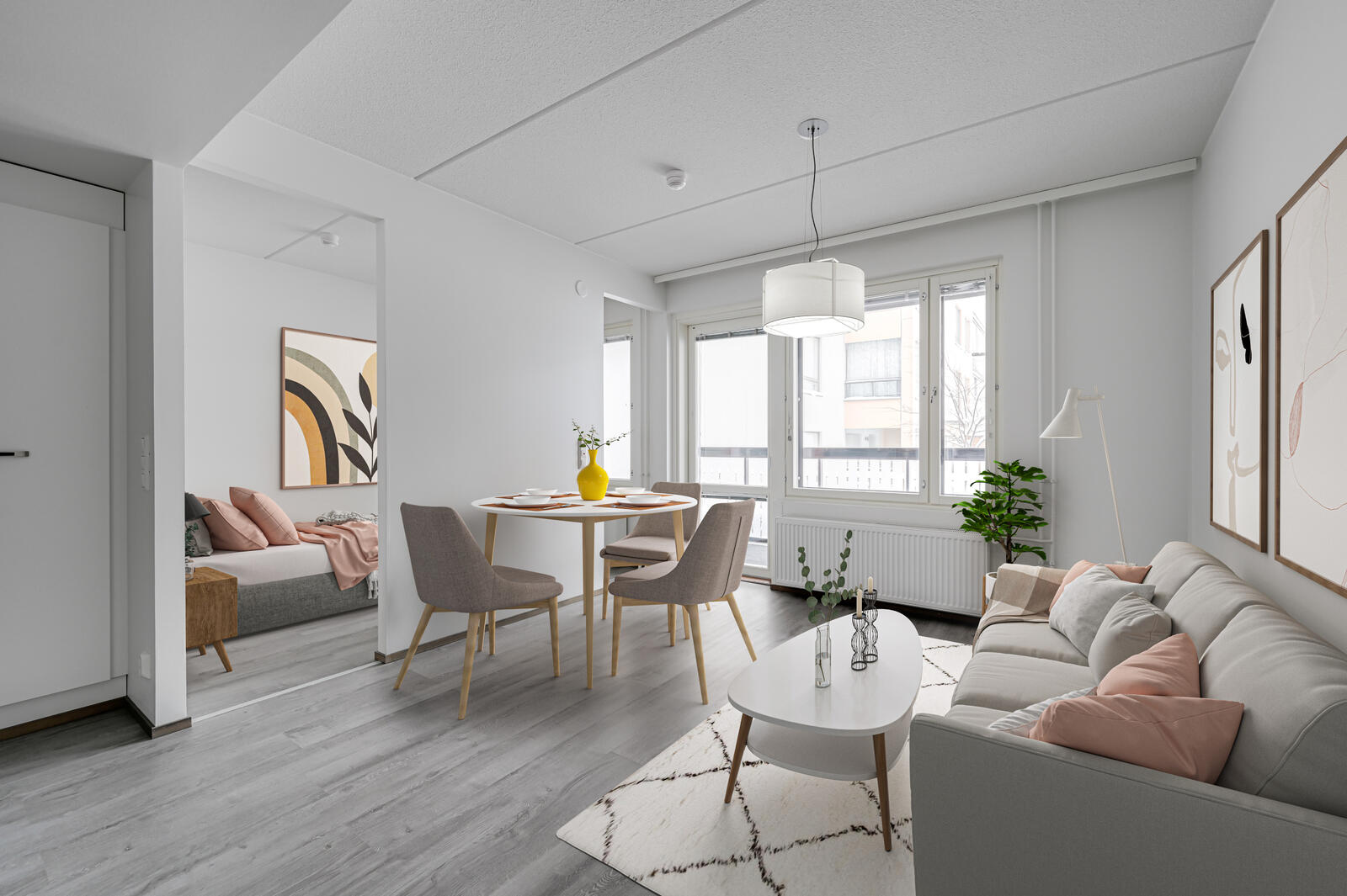 Pääkuva: digistailattu huoneisto