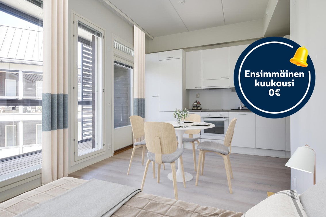 Kampanjakuva: ensimmäinen kuukausi 0 €