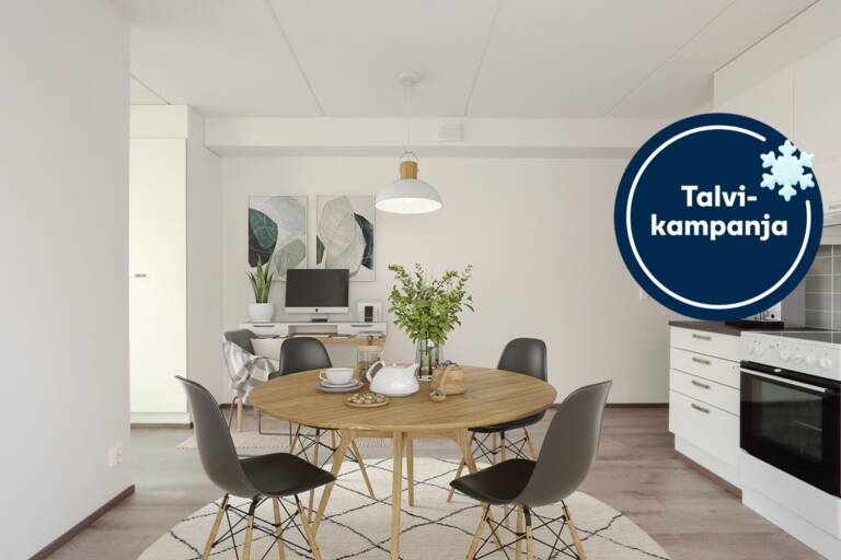Kampanjakuvake: Talvikampanja.