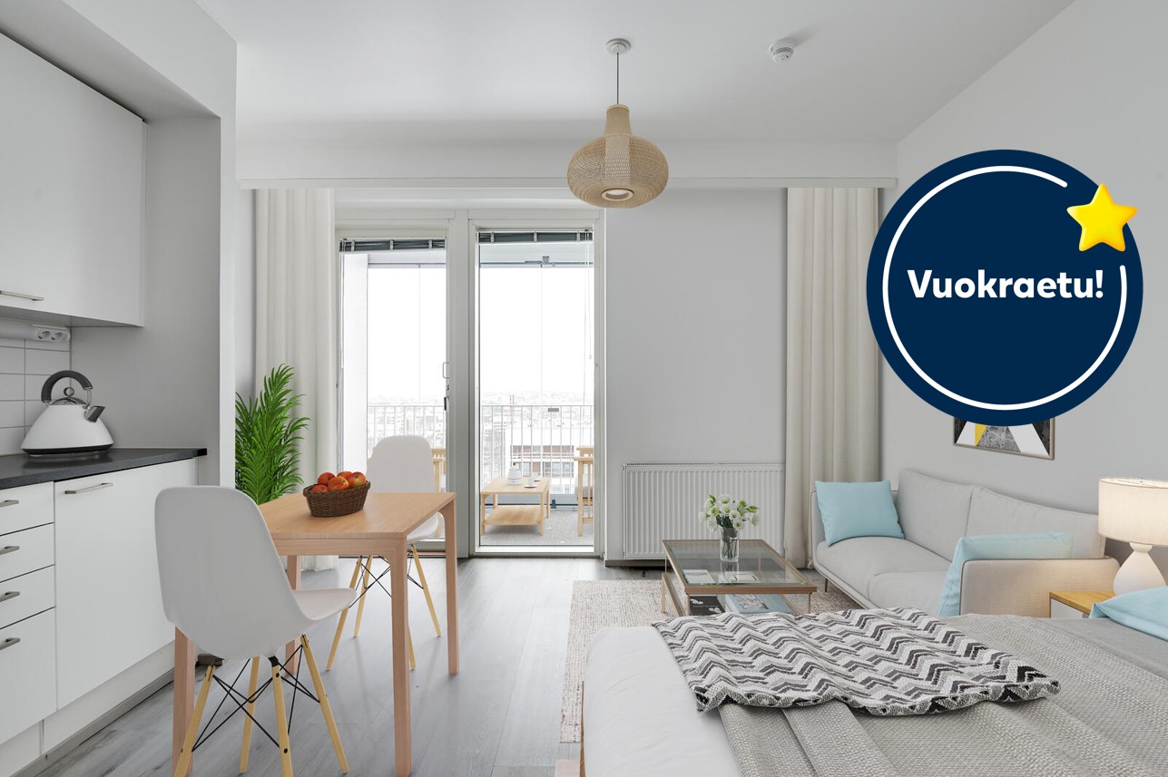 Pääkuva: digitaalinen sisustus. Vuokraetu-logo.