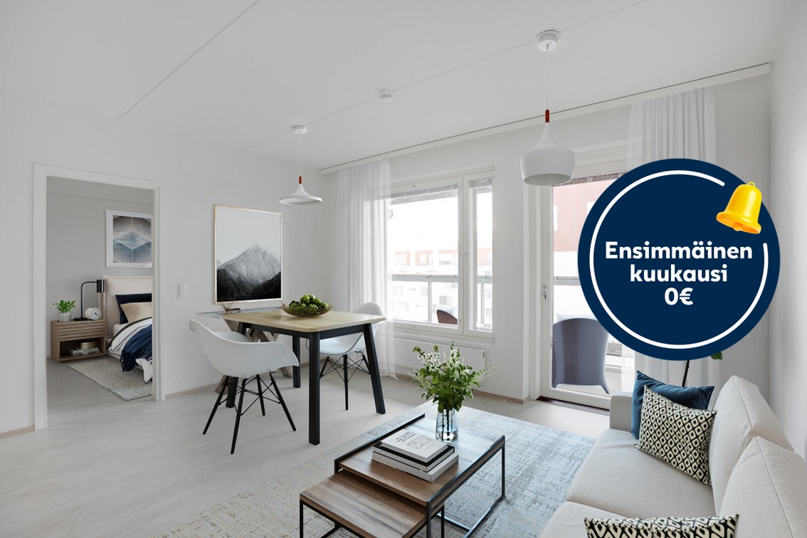 Kampanjakuva: ensimmäinen kuukausi 0 €!