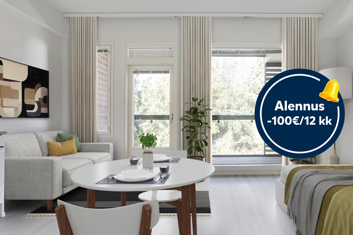 Kampanjakuva: Alennus -100 €/12 kk.