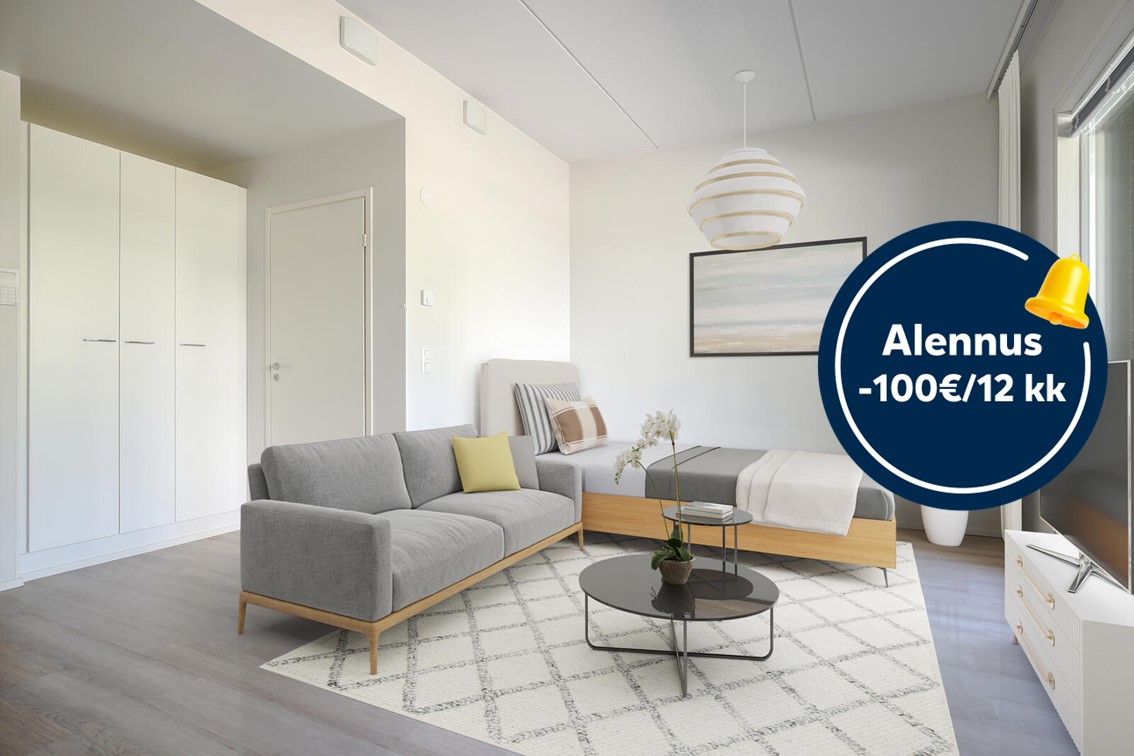 Kampanjakuva: Alennus -100 €/12 kk.