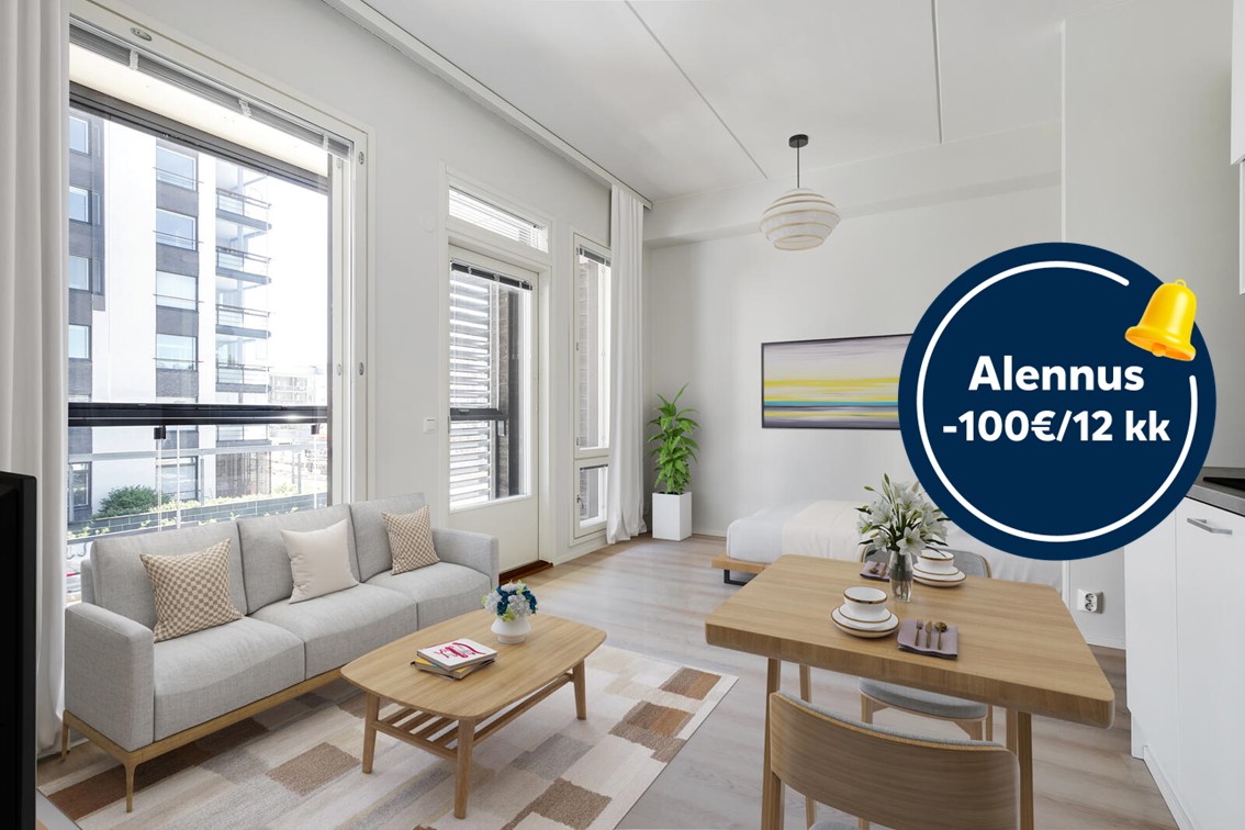 Kampanjakuva: Alennus -100 €/12 kk.