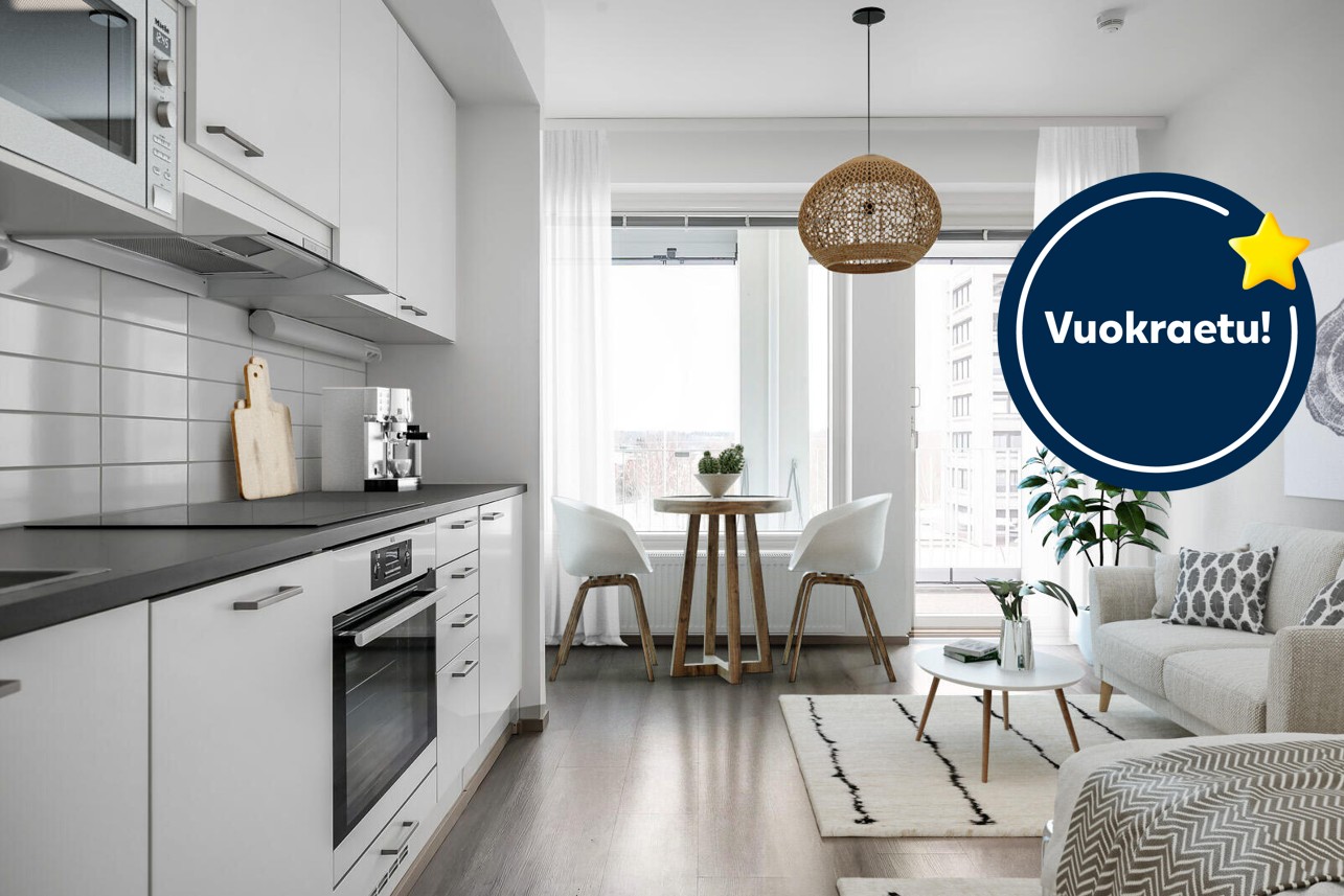 Pääkuva: digitaalinen sisustus. Vuokraetu-logo.