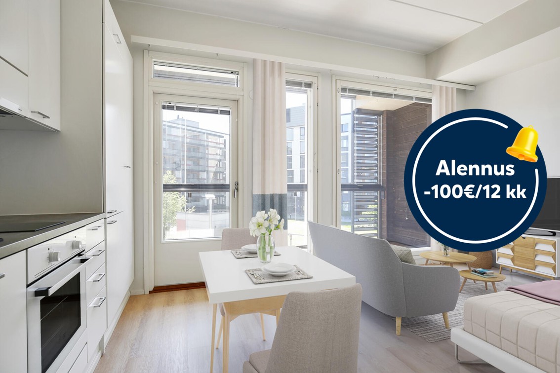Kampanjakuva: alennus -100 € / 12 kk