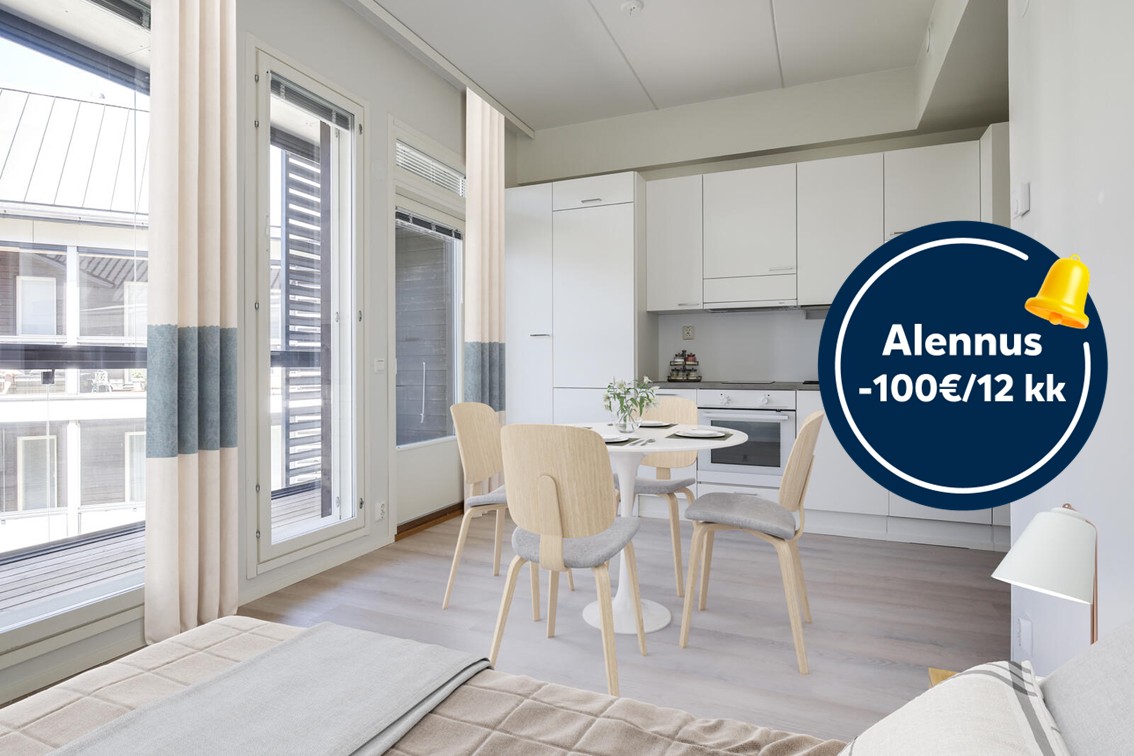 Kampanjakuva: -100 € / 12 kk
