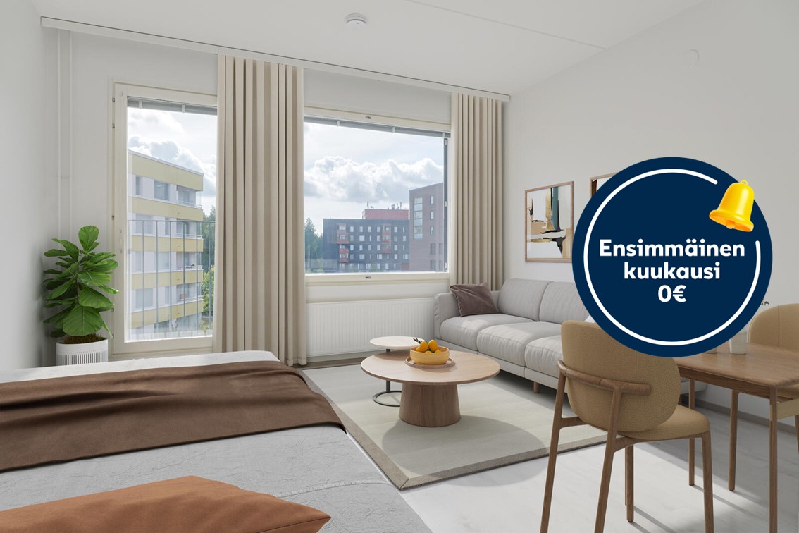 Kampanjakuva: ensimmäinen kuukausi 0 €!