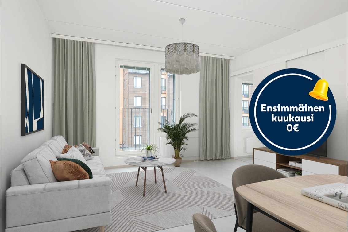 Kampanjakuva: ensimmäinen kuukausi 0 €!