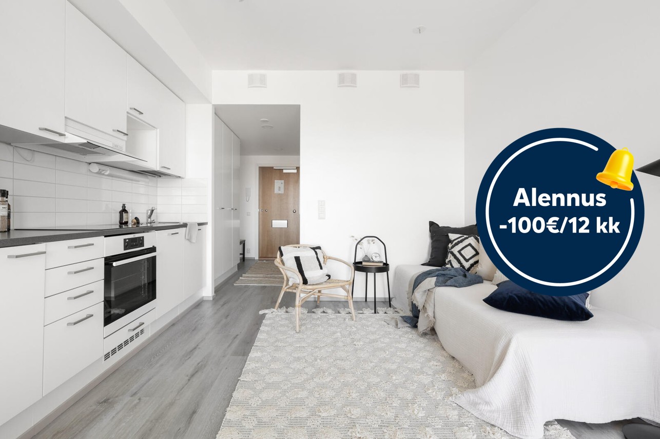 Pääkuva: digitaalinen sisustus. Alennus - 100 €/12kk ajan-logo.