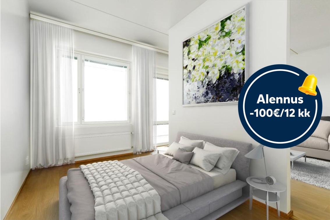 Kampanjakuva: Alennus: -100 €/12 kk.