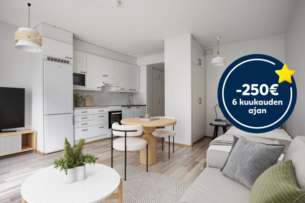 Pääkuva: digitaalinen sisustus. -250 € 6 kuukauden ajan-logo.